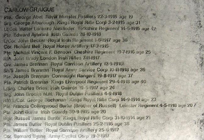 Colonel Alexander's Name