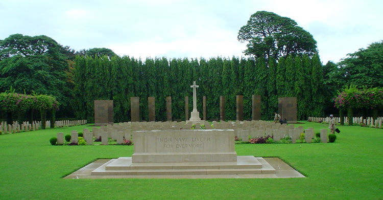 A General View of the Kirkee 1914-1918 Memorial in the Kirkee War Cemetery