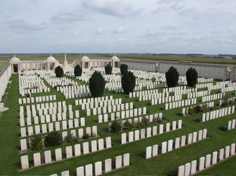The Loos Memorial and Dud Corner Cemetery